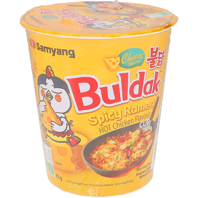 Samyang Buldak Cheese Spicy Ramen Hot Chicken Flavour 70 g