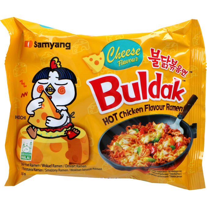 Samyang Buldak Hot Chicken Cheese Ramen 145 g