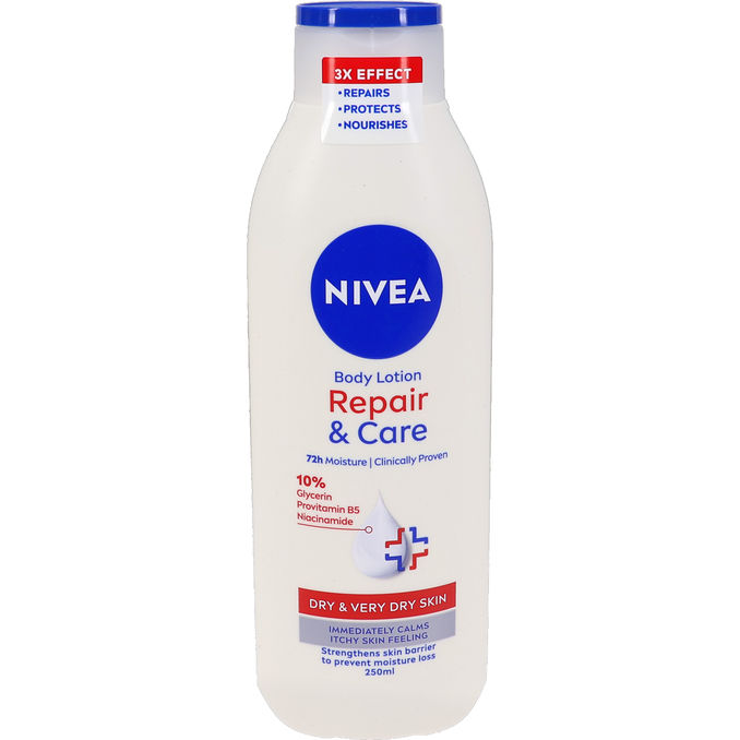 Nivea Vartaloemulsio Repair & Care Body Lotion