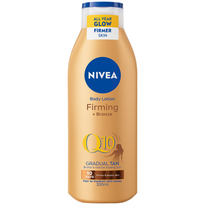 Nivea Vartaloemulsio Q10 Firming +Bronze Body Lotion