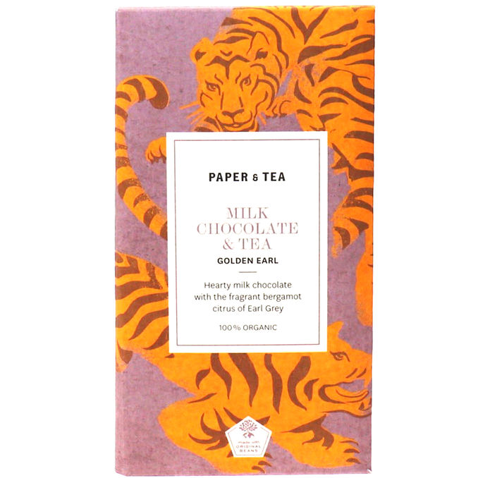Paper & Tea BIO Tafelschokolade Golden Earl