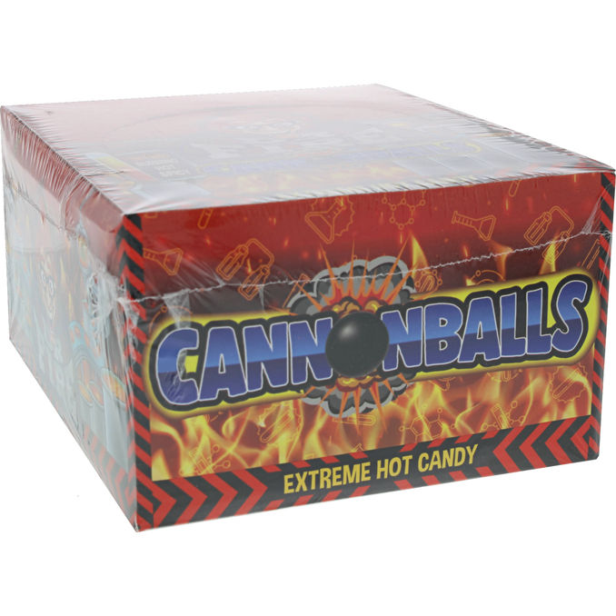 Dr Sour Dr. Fire Extreme Hot Cannon Balls 30-pak (1,2 kg)