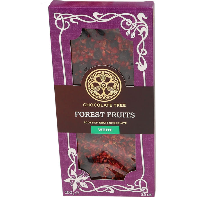 Chocolate Tree Forest Fruit Hvid Chokolade 100 g