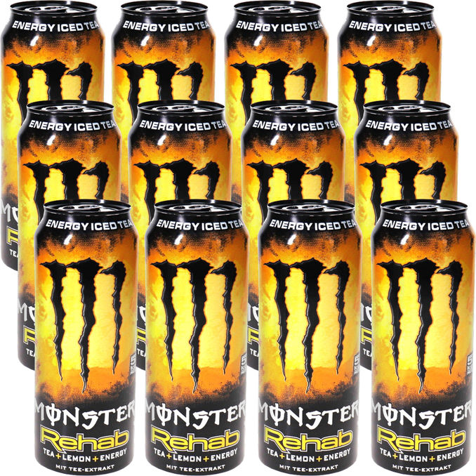 Monster Energy Rehab, 12er Pack (EINWEG) zzgl. Pfand