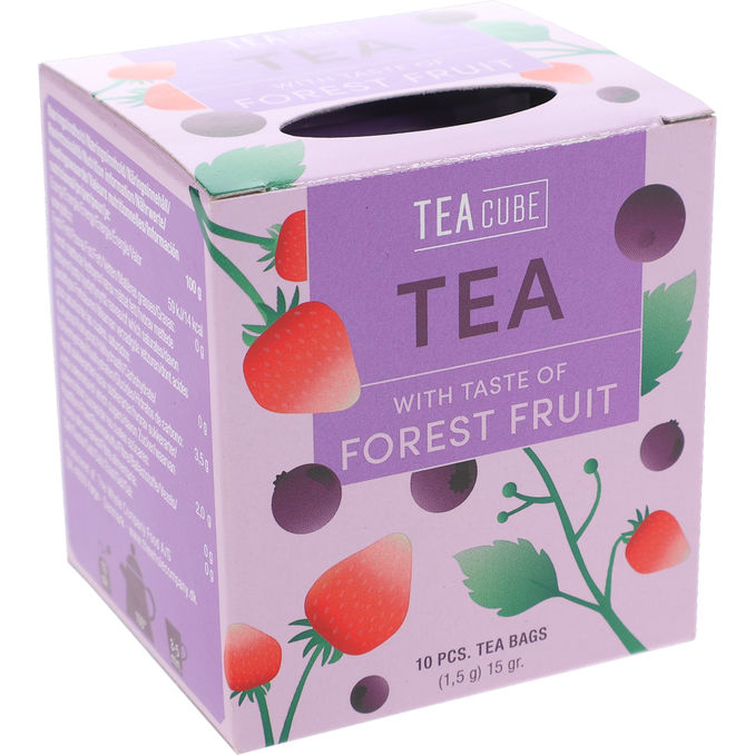 Fredsted Tea Cube Forest Fruit Sort Te