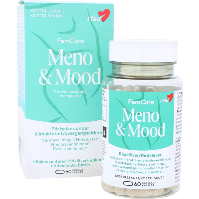 RFSU Femcare Meno & Mood 60 Kapsler