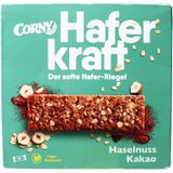 Mindestens haltbar bis: 07.02.2026 Corny Haferriegel Haselnuss-Kakao