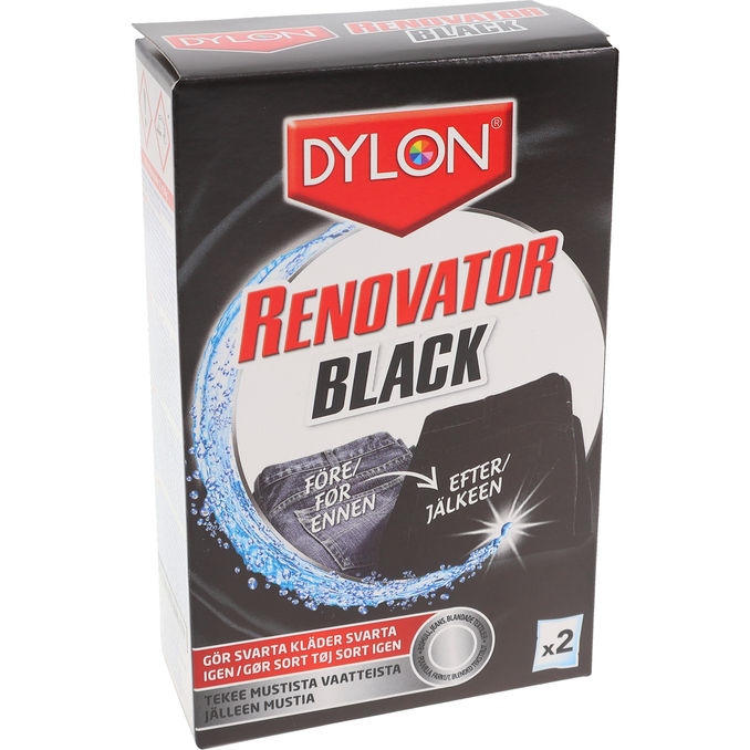 Dylon Renovator Black Farvepose