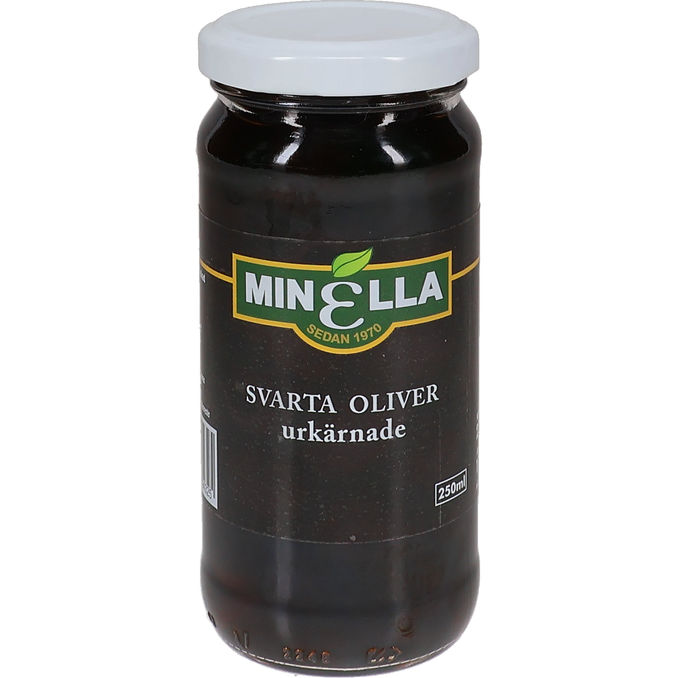 MinElla Sorte Oliven Stenfri 110 g