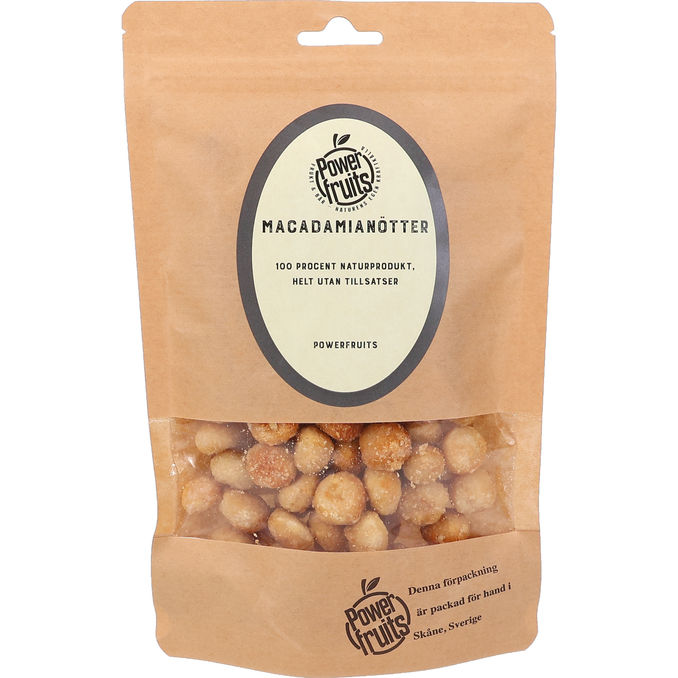 Powerfruits Honningristede Macadamianødder