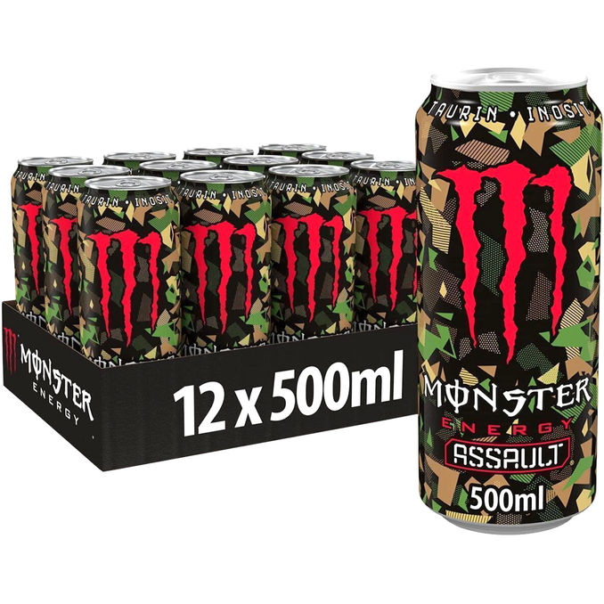 Monster Energy Assault, 12er-Pack (EINWEG) zzgl. Pfand