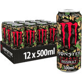 Monster Energy Assault, 12er-Pack (EINWEG) zzgl. Pfand