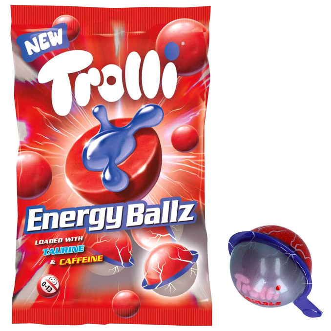 Trolli Energy Ballz mit Taurin und Koffein