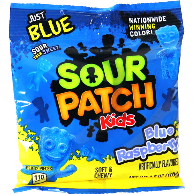 Sour Patch Kids Blue Raspberry 102g