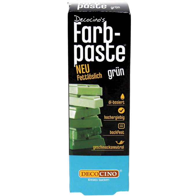 Decocino Farbpaste grün