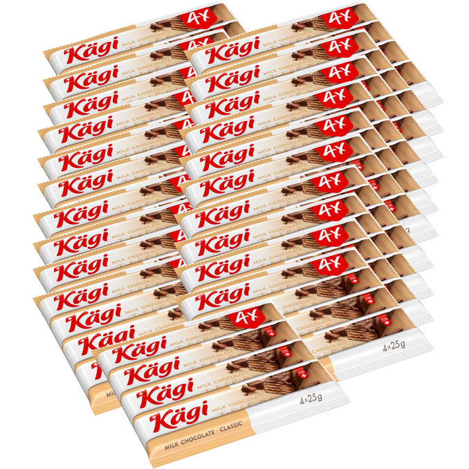 Kägi Milchschokolade Riegel, 21er Pack