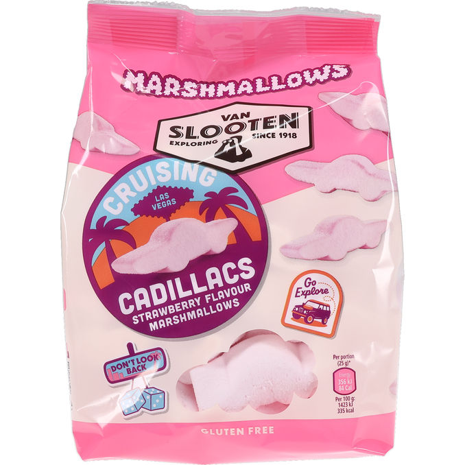Van Slooten Marshmallows Jordgubbssmak