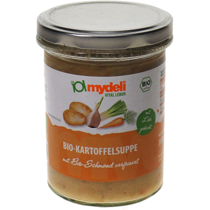 Mydeli BIO Kartoffelsuppe mit Schmand