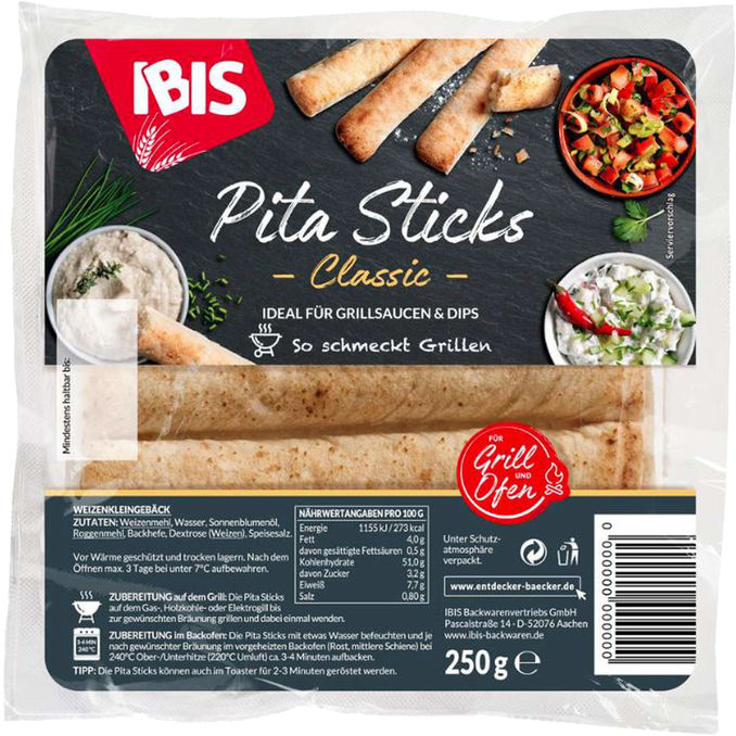 Ibis Pita Sticks