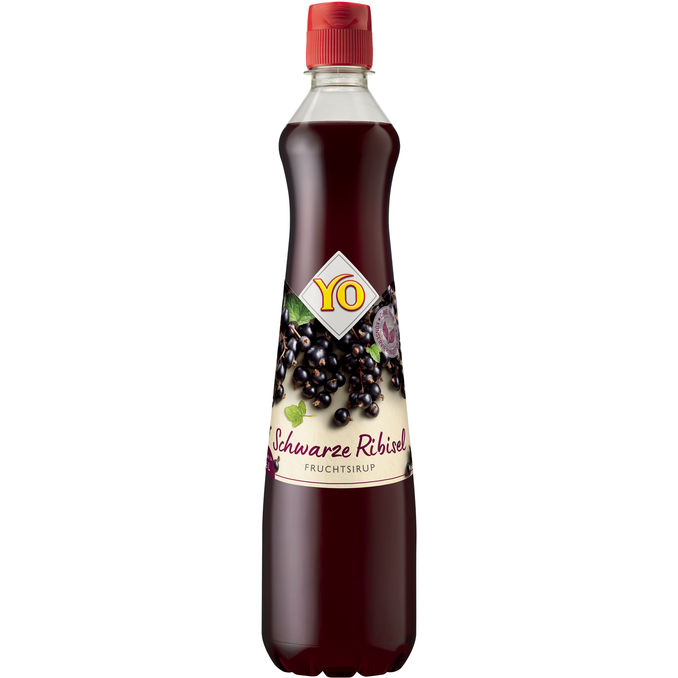 YO Fruchtsirup Schwarze Johannisbeere