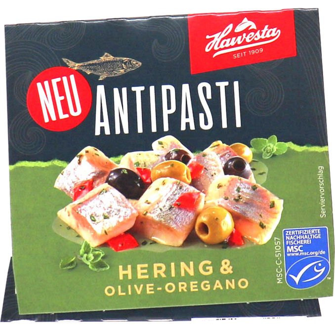 Hawesta Antipasti Hering & Oliven-Oregano