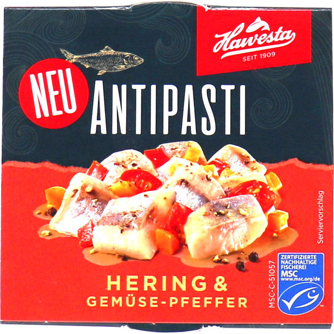 Hawesta Hering & Gemüse-Pfeffer