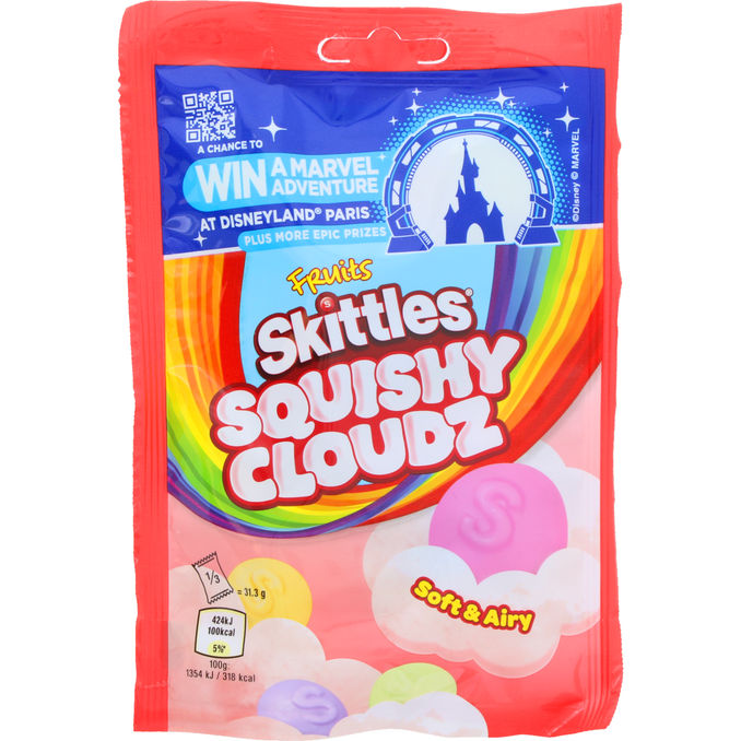 Skittles Fruktgodisar Squishy Cloudz