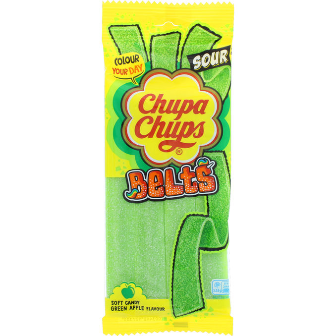 Chupa Chups Sure Vingummistrimler Æblesmag