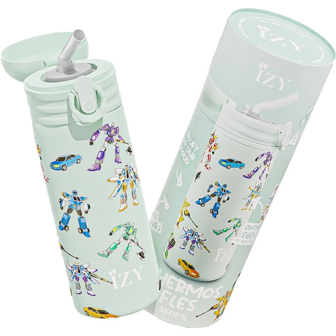 IZY Bottles Trinkflasche Kids Transformer Motiv