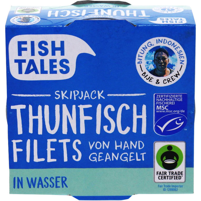 Fish Tales Thunfisch in Wasser