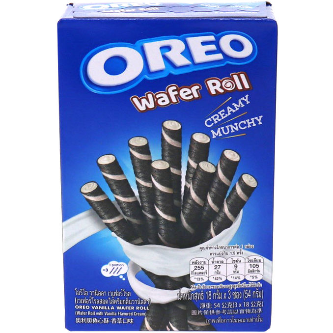 Oreo Wafer Roll Vanilla