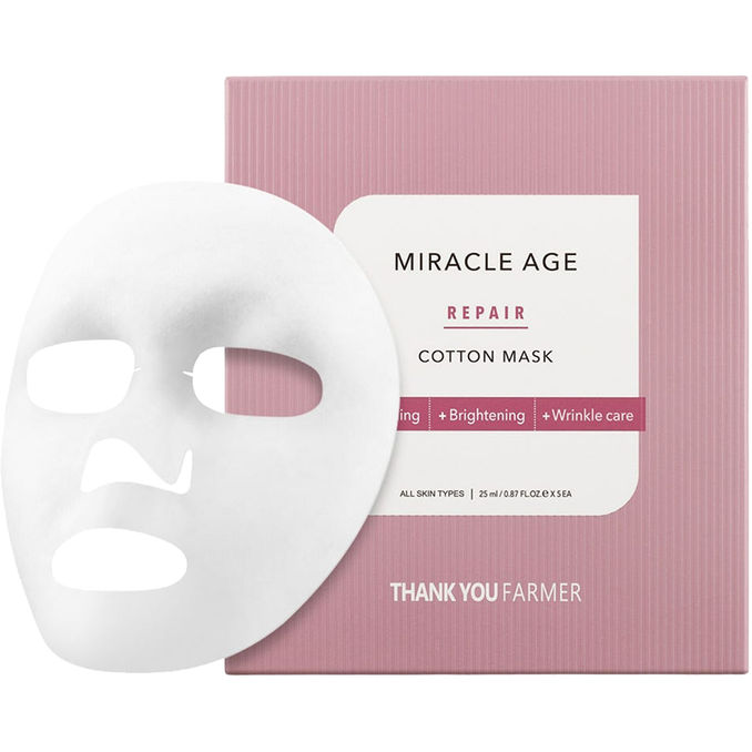 Thank You Farmer Miracle Age Repair Baumwollmasken-Set