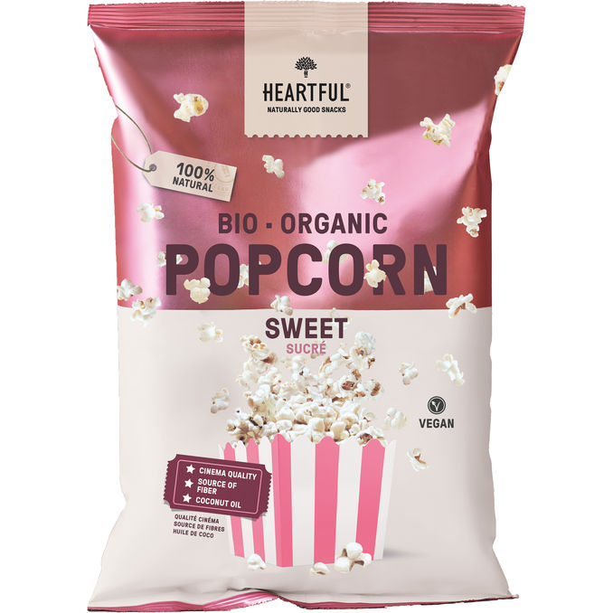 Heartful BIO Popcorn Süß