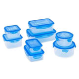 Plentyfy Lunchboxen Blau, 16er Set