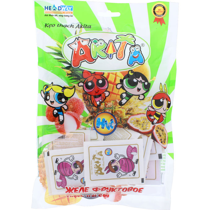 Headway Akita Frugt Mix Jellies 350 g