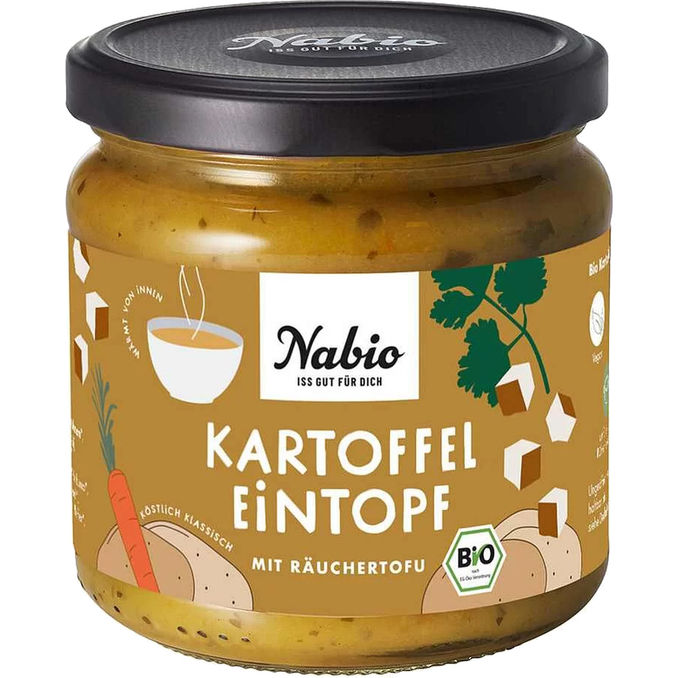 Nabio Fertiggericht Kartoffeleintopf im Glas