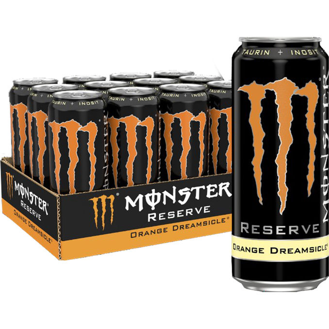 Monster Energy Orange Dreamsicle, 12er Pack (EINWEG) zzgl. Pfand