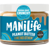 ManiLife Original Geröstete Erdnussbutter Crunchy