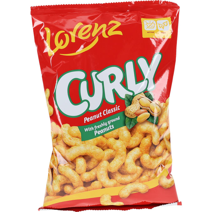 2 x Majssnacks Jordnöt Lorenz | 2 x 120 g