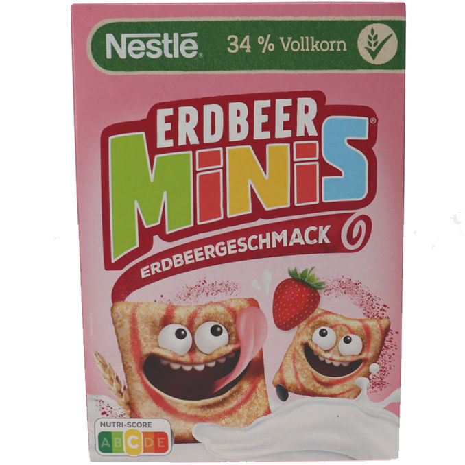 Nestlé Cerealien Erdbeer Minis