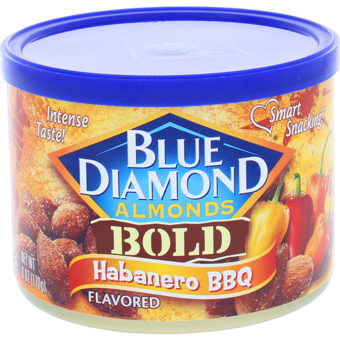 Blue Diamond Mandlar Habanero BBQ