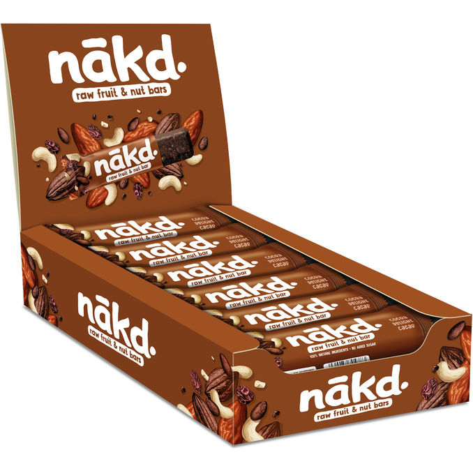 Nakd Nussriegel mit Kakao, 18er Pack