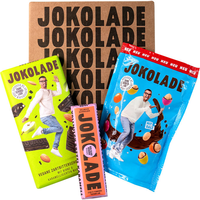 JOKOLADE Jokolade Probierpaket, 3-teilig