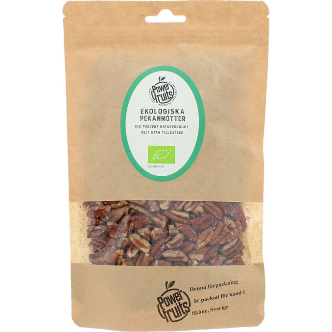 Powerfruits Ekologiska Pekannötter | 250 g