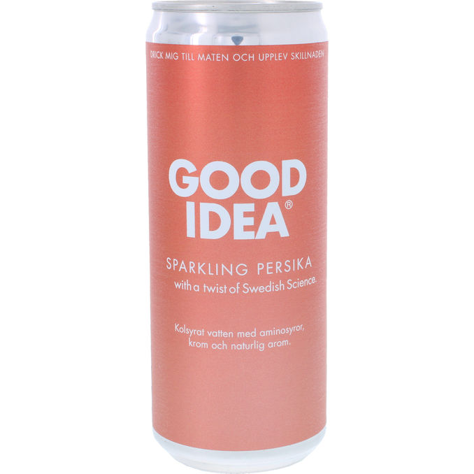 Good Idea Kolsyrat Vatten Persika