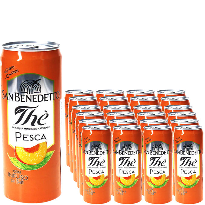 San Benedetto Eistee Pfirsich, 24er Pack (EINWEG) zzgl. Pfand