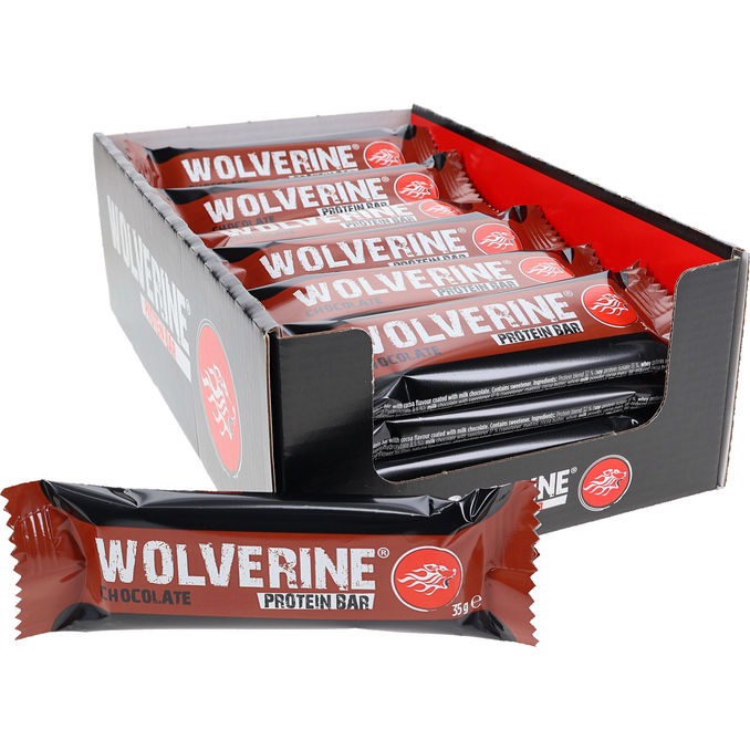 Wolverine Proteinbar Chocolate 30-pak