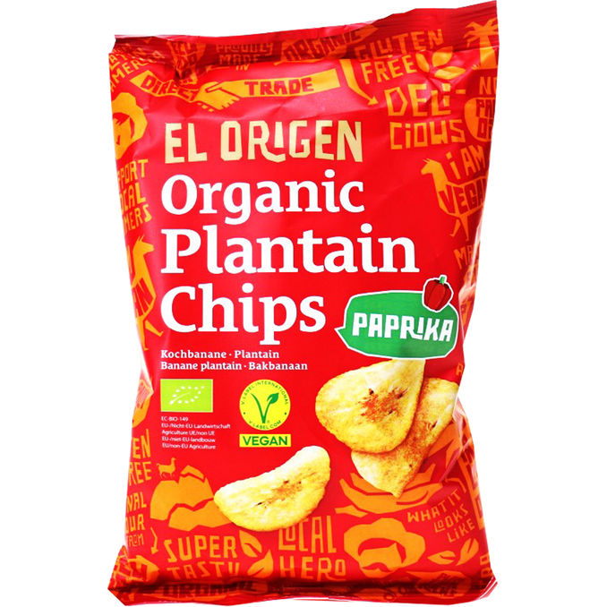 BIO El Origen BIO Plantain Chips Paprika