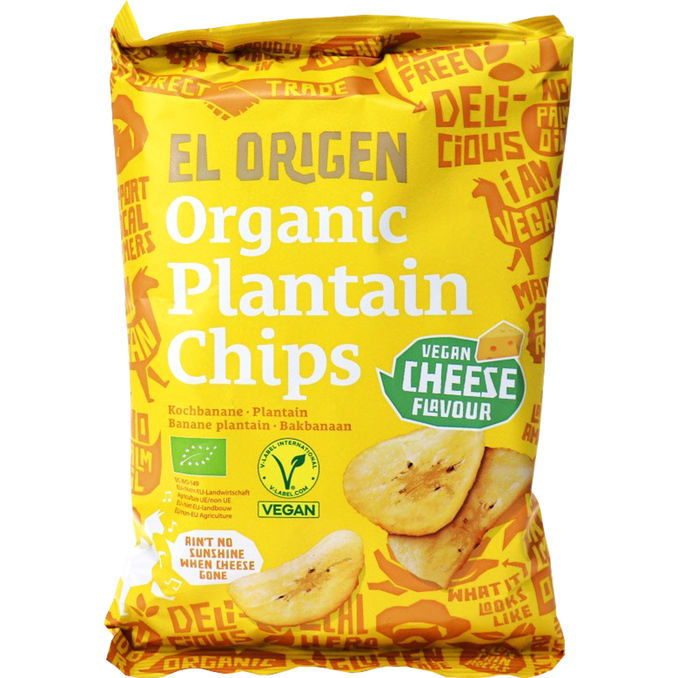 BIO El Origen BIO Plantain Chips Käse