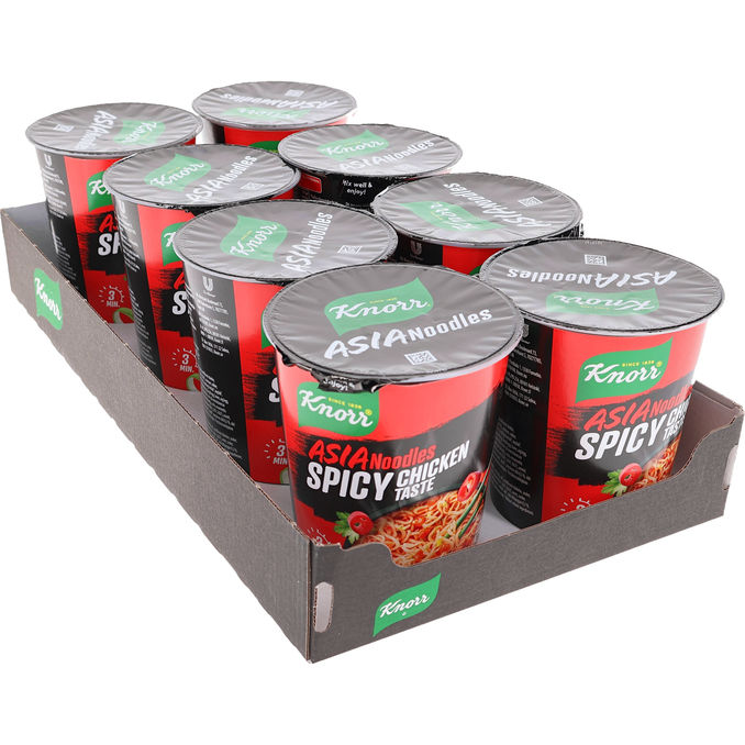 Knorr Nudlar Spicy Chicken 8-pack